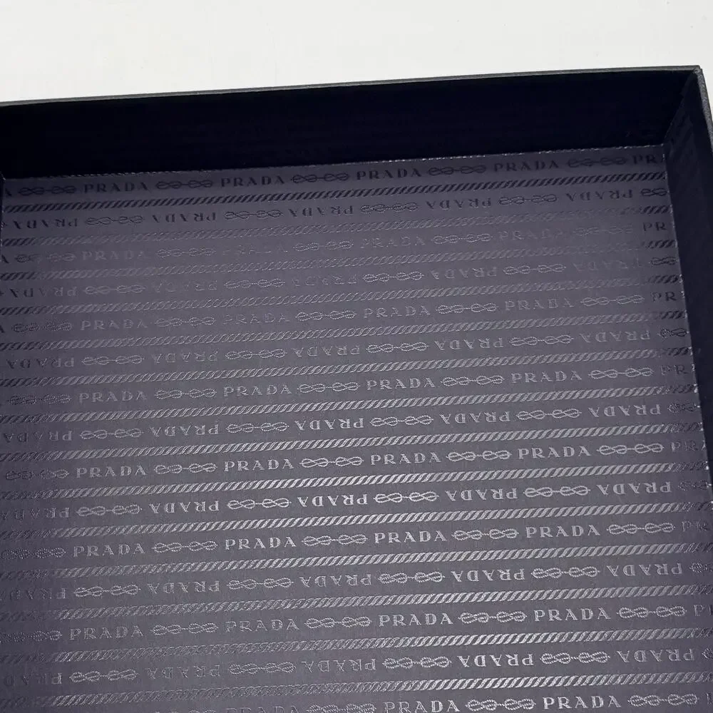 PRADA Blue Empty Shoe Gift Box 12